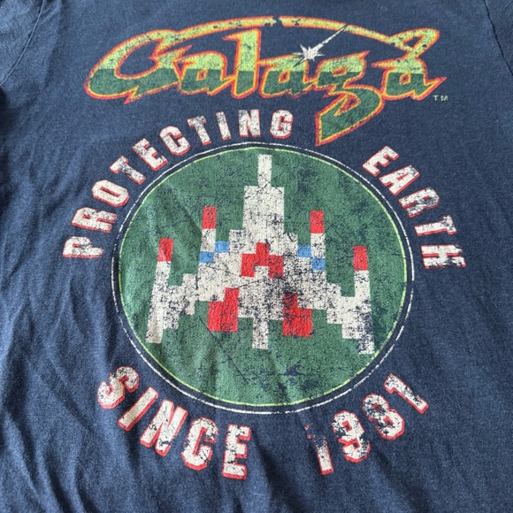 Other - Vintage Galaga Graphic Tee 80s Streetwear Video Game shirt